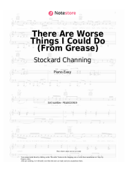 Sheet music, chords Stockard Channing - There Are Worse Things I Could Do (From Grease)