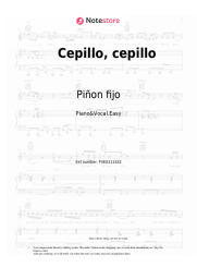 undefined Piñon Fijo - Cepillo, cepillo