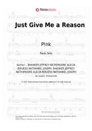 undefined P!nk - Just Give Me a Reason