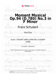 undefined Franz Schubert - Moment Musical Op.94 (D.780) No.3 Allegro moderato