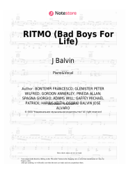 undefined The Black Eyed Peas, J Balvin - RITMO (Bad Boys For Life)