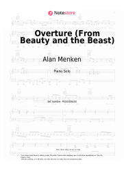 Sheet music, chords Alan Menken - Overture (From Beauty and the Beast)