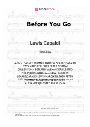 undefined Lewis Capaldi - Before You Go