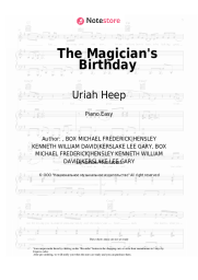 undefined Uriah Heep - The Magician's Birthday