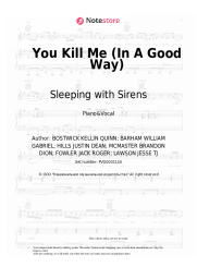 undefined Sleeping with Sirens - You Kill Me (In A Good Way)