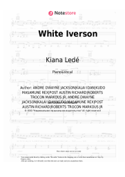 undefined Kiana Ledé - White Iverson