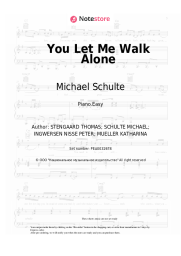 undefined Michael Schulte - You Let Me Walk Alone