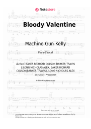 undefined Machine Gun Kelly - Bloody Valentine