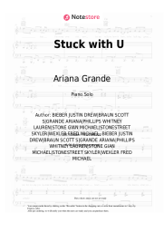 undefined Ariana Grande, Justin Bieber - Stuck with U