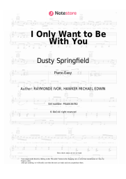 undefined Dusty Springfield - I Only Want to Be With You