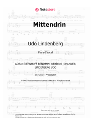 undefined Udo Lindenberg - Mittendrin