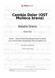 undefined Natalia Oreiro - Cambio Dolor (OST Muñeca brava)