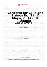 undefined Luigi Boccherini - Concerto for Cello and Strings No. 2 in D Major, G. 479: II. Adagio