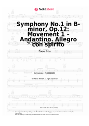 undefined Sergei Lyapunov - Symphony No.1 in B-minor, Op.12: Movement 1 – Andantino. Allegro con spirito