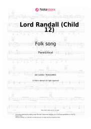 undefined Folk song - Lord Randall