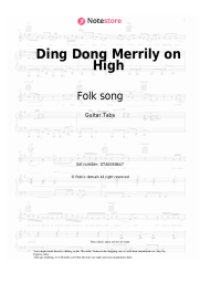 undefined Folk song - Ding Dong Merrily on High