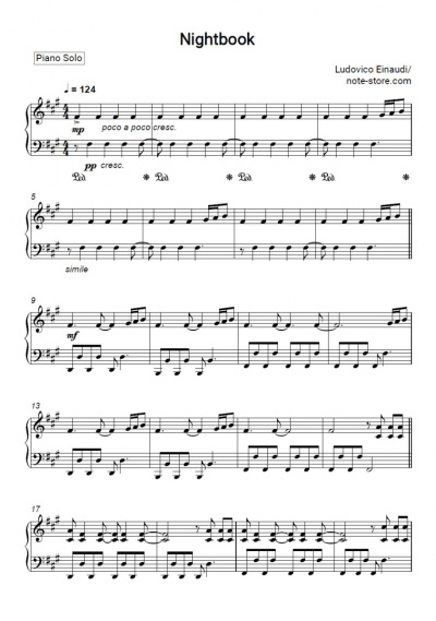 undefined Ludovico Einaudi - Nightbook