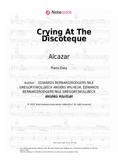undefined Alcazar - Crying At The Discoteque