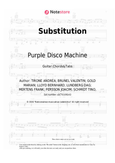 undefined Purple Disco Machine, Kungs - Substitution