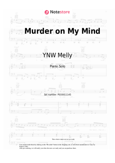 undefined YNW Melly - Murder on My Mind