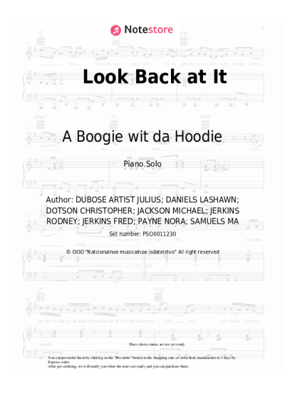 undefined A Boogie wit da Hoodie - Look Back at It