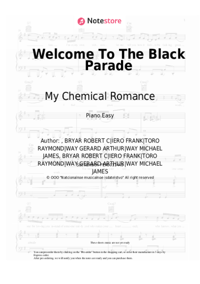 undefined My Chemical Romance - Welcome To The Black Parade