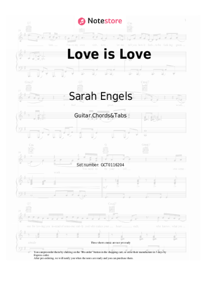 undefined Sarah Engels - Love is Love