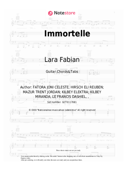 undefined Lara Fabian - Immortelle
