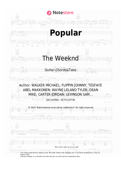 undefined The Weeknd, Madonna, Playboi Carti - Popular