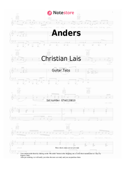 undefined Christian Lais - Anders