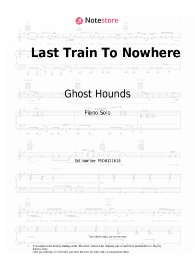 undefined Ghost Hounds - Last Train To Nowhere