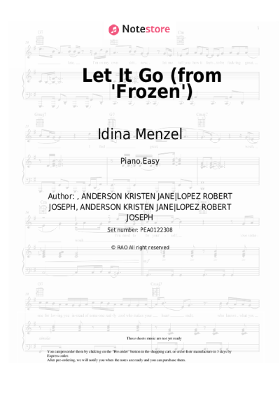 undefined Idina Menzel - Let It Go (from 'Frozen')