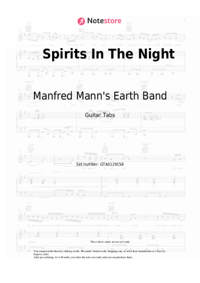 undefined Manfred Mann's Earth Band - Spirits In The Night