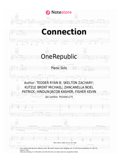 undefined OneRepublic - Connection