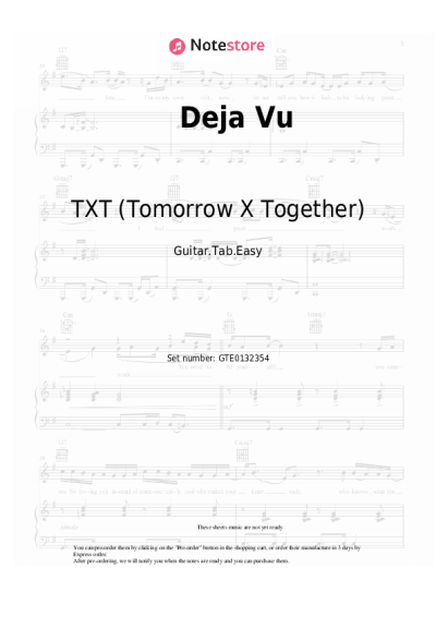 undefined Tomorrow X Together - Deja Vu