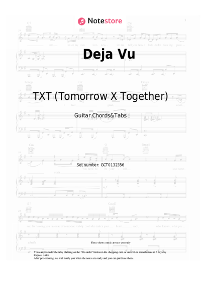 undefined Tomorrow X Together - Deja Vu