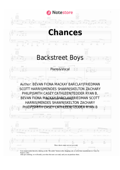 undefined Backstreet Boys - Chances