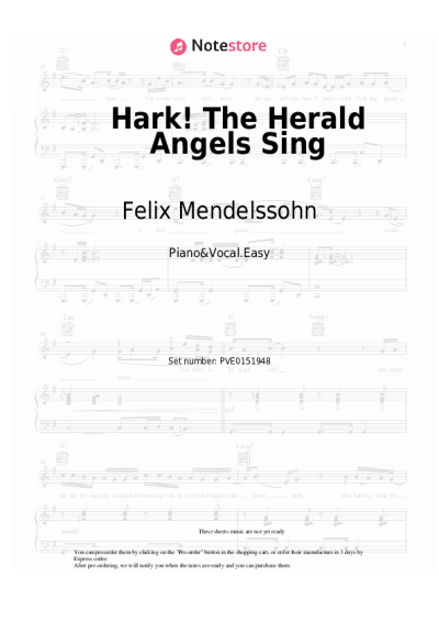 undefined Felix Mendelssohn - Hark! The Herald Angels Sing