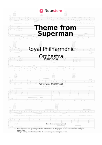 undefined Royal Philharmonic Orchestra, John Williams - Theme from Superman
