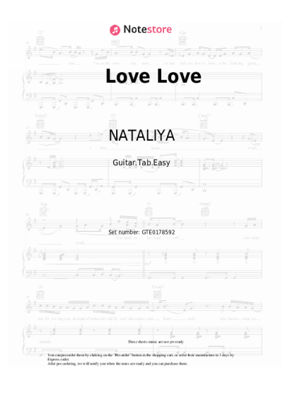 undefined NATALIYA - Love Love
