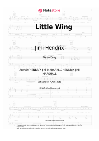undefined Jimi Hendrix - Little Wing