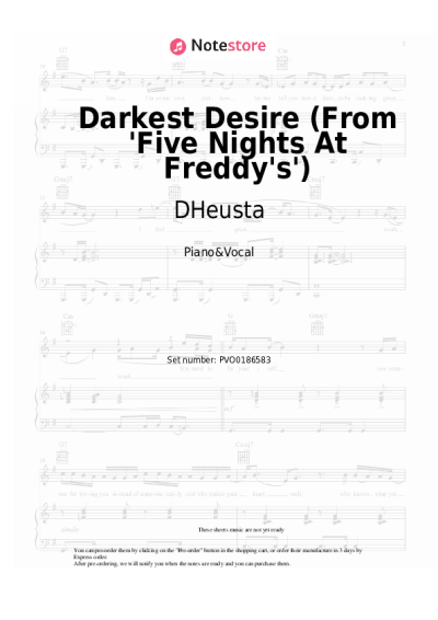 undefined DHeusta - Darkest Desire (From 'Five Nights At Freddy's')