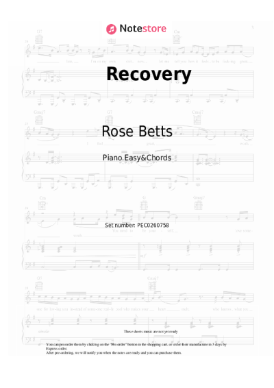 undefined Rose Betts - Recovery
