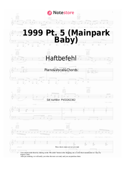 undefined Haftbefehl - 1999 Pt. 5 (Mainpark Baby)