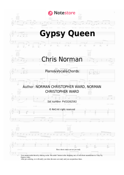 undefined Chris Norman - Gypsy Queen