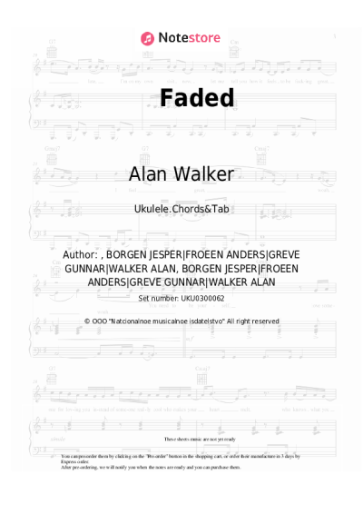 undefined Alan Walker - Faded