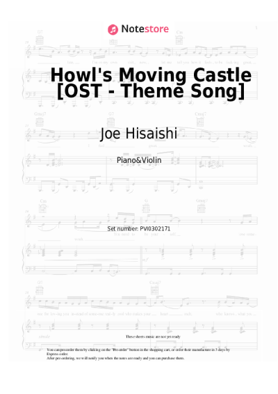 undefined Joe Hisaishi - Howl's Moving Castle  [OST - Theme Song]