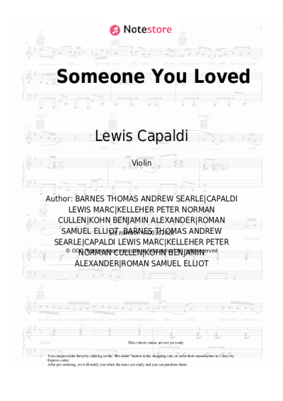 undefined Lewis Capaldi - Someone You Loved