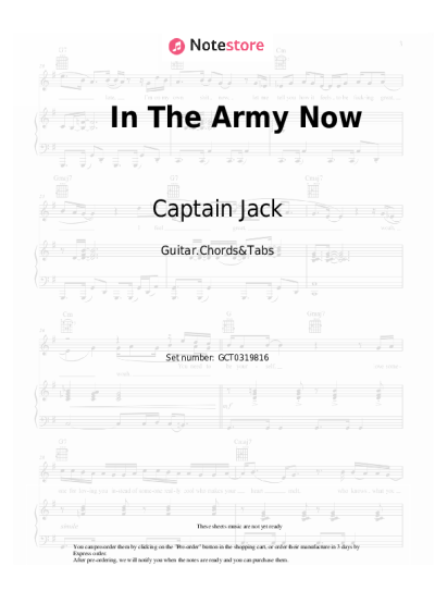 undefined Captain Jack - In The Army Now