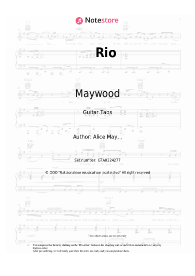 undefined Maywood - Rio